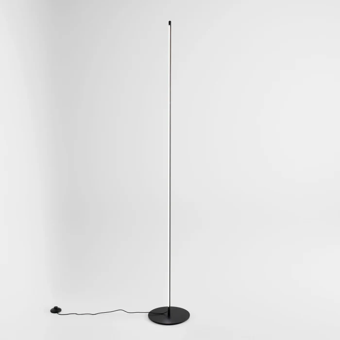 GEALUCE Piantana LED dimmerabile in alluminio vari colori 28W 1000LM 3000°K EBONY - immagine 4