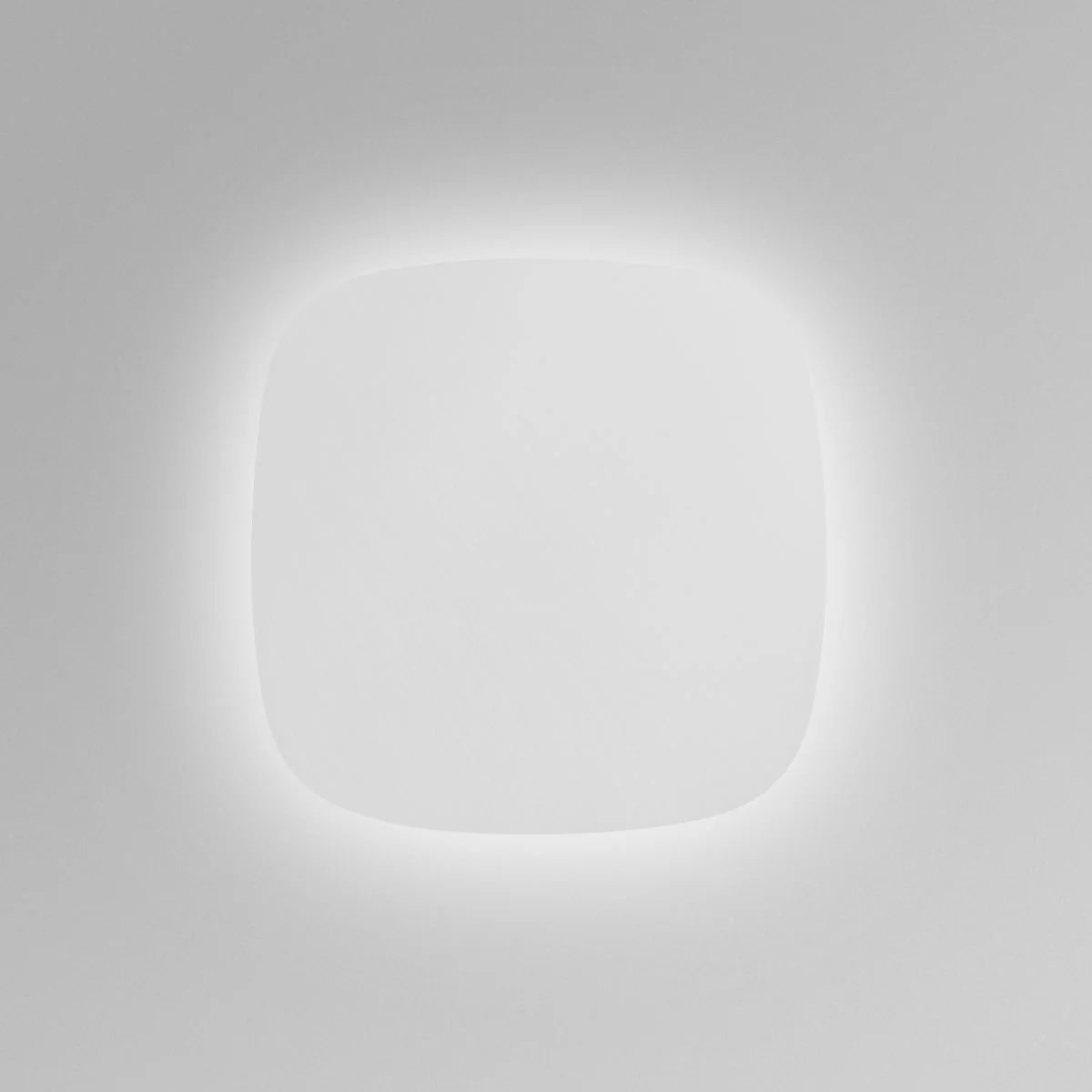 Plafoniera LED GEALUCE STEP – COB LED Dimmerabile | Illuminazione Indiretta | Alluminio con Metacrilato | Bianco, Nero o Acciaio Anticato | 40 e 50 cm - immagine 4