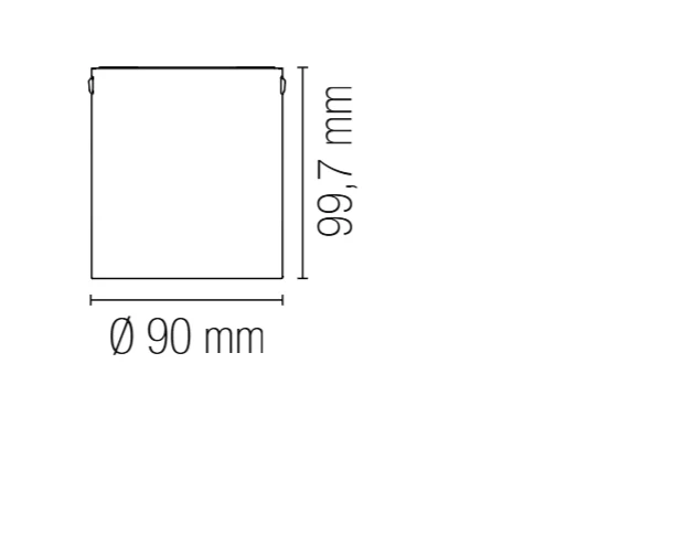 Plafoniera LED CCT 7W 820lm IP44 Rotonda/Quadrata | Alluminio+PC Bianco-Nero | MANOR - immagine 5